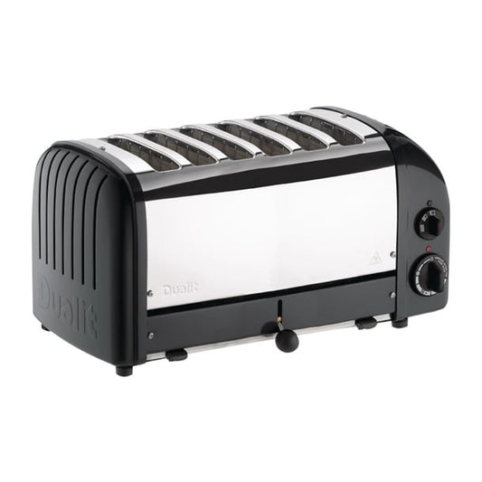 Dualit 6 Slice Vario Toaster Black 60145 e267