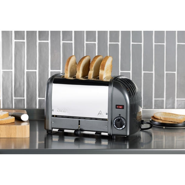 Dualit 4 Slice Vario Toaster Charcoal 40348 e268