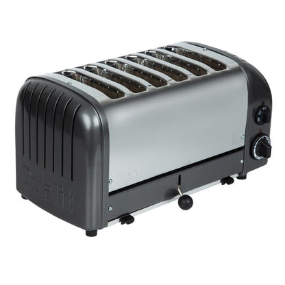 Dualit 6 Slice Vario Toaster Charcoal 60156 e269