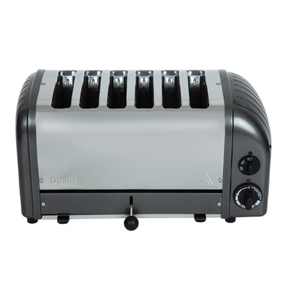 Dualit 6 Slice Vario Toaster Charcoal 60156 e269
