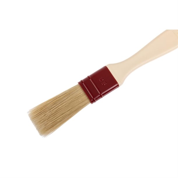 Matfer Bourgeat Pastry Brush Natural Flat Bristles 2.5cm e440