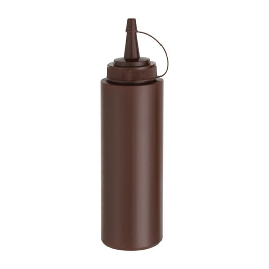 Vogue Brown Squeeze Sauce Bottle 8oz e624