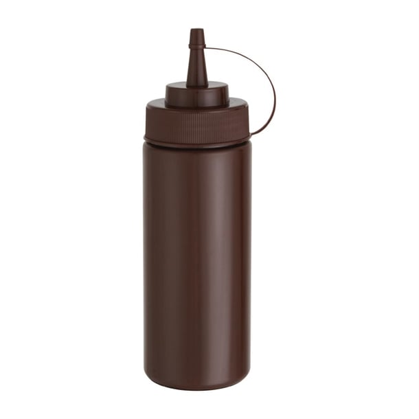 Vogue Brown Squeeze Sauce Bottle 12oz e625
