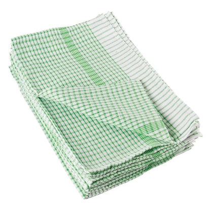 Vogue Wonderdry Tea Towels Green (10 Pack) e700