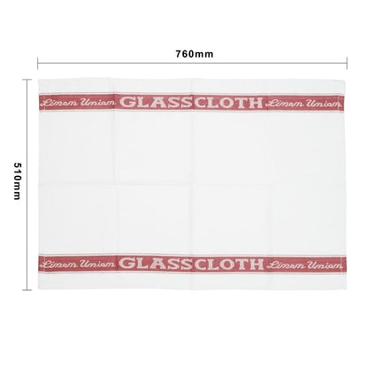 Vogue Glass Cloth Red e910