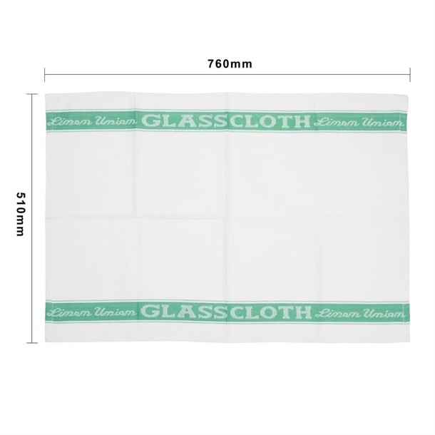 Vogue Glass Cloth Green e912