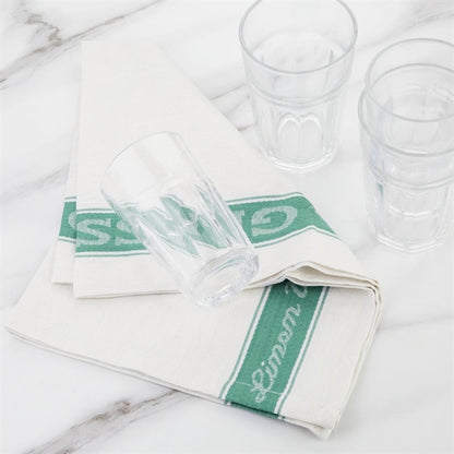 Vogue Glass Cloth Green e912