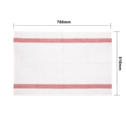 Vogue Heavy Tea Towel Red e915