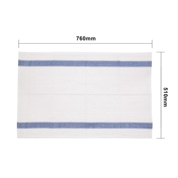 Vogue Heavy Tea Towel Blue e918