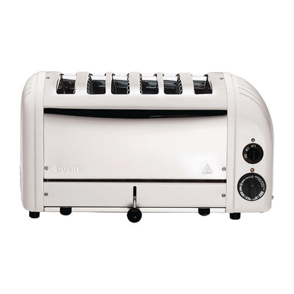 Dualit 6 Slice Vario Toaster White 60146 e975