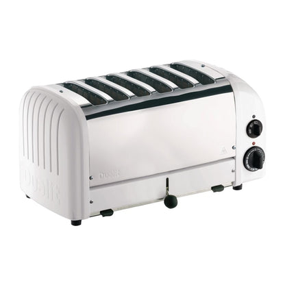 Dualit 6 Slice Vario Toaster White 60146 e975