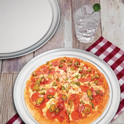 Vogue Aluminium Pizza Tray 14" f009