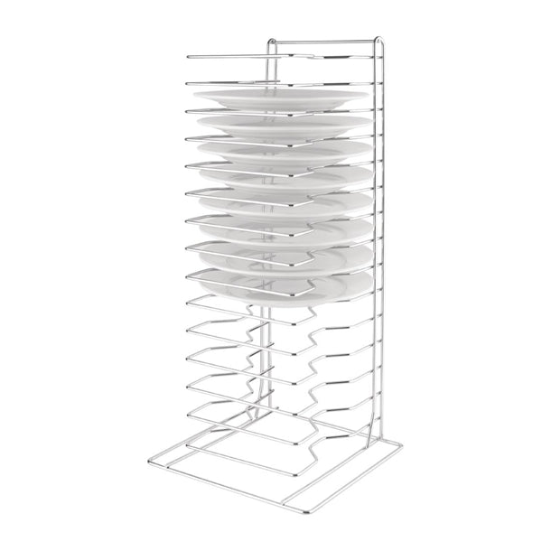 Vogue Pizza Pan Stacking Rack 15 Slot f027