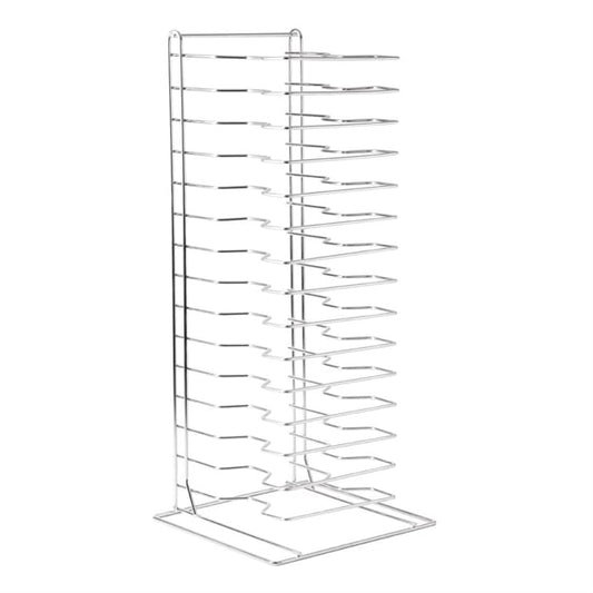 Vogue Pizza Pan Stacking Rack 15 Slot f027