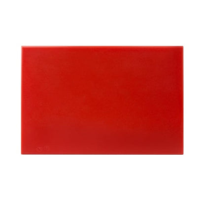Hygiplas High Density Antibacterial Red Chopping Board 455x305x12mm f155