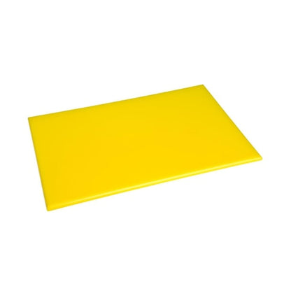 Hygiplas High Density Antibacterial Yellow Chopping Board 455x305x12mm f156