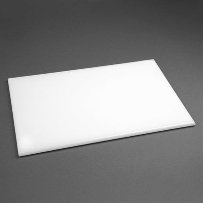 Hygiplas High Density Antibacterial White Chopping Board 455x305x12mm f157