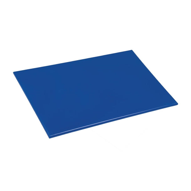 Hygiplas Low Density Antibacterial Chopping Board Blue 450x300x10mm hc856