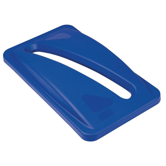 Rubbermaid Paper Blue Lid for Slim Jim Bin f638