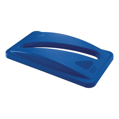 Rubbermaid Paper Blue Lid for Slim Jim Bin f638