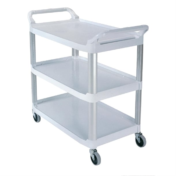 Rubbermaid X-tra Utility Trolley White f681