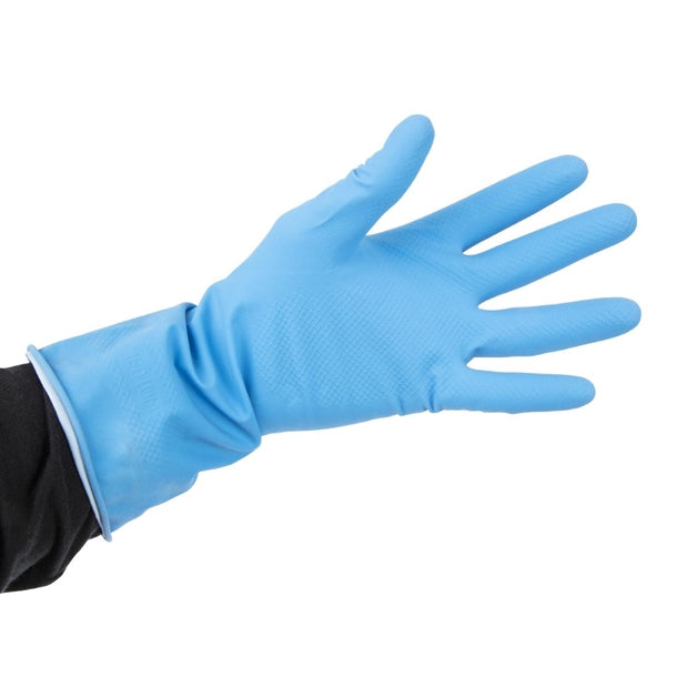 Jantex Latex Household Glove Blue p_f953