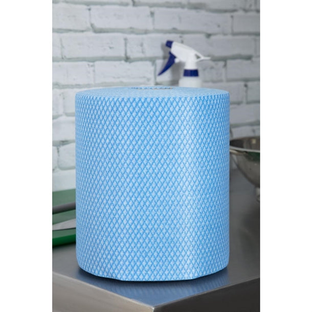 EcoTech Envirolite Super Antibacterial Cleaning Cloths Blue (Roll of 2 x 500) fa204