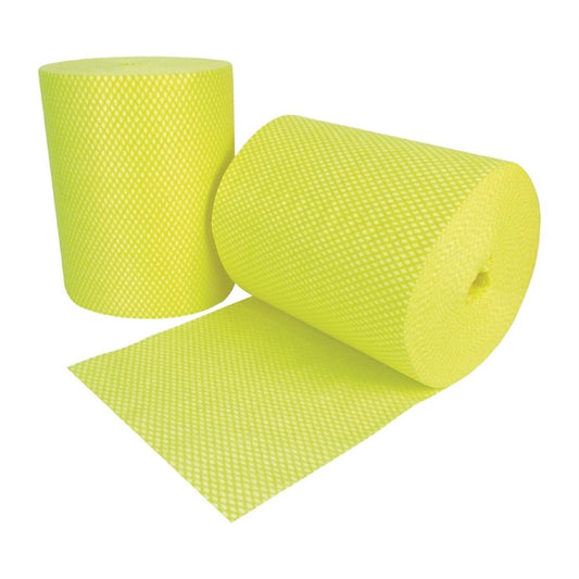 EcoTech Envirolite Super Antibacterial Cleaning Cloths Yellow (Roll of 2 x 500) fa206