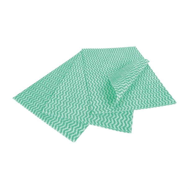 EcoTech Envirowipe Antibacterial Compostable Cleaning Cloths Green (25 Pack) fa211