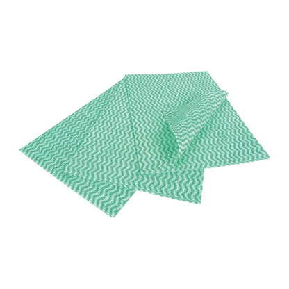EcoTech Envirowipe Antibacterial Compostable Cleaning Cloths Green (25 Pack) fa211