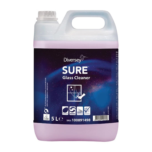 SURE Glass Cleaner Ready To Use 5Ltr (2 Pack) fa226