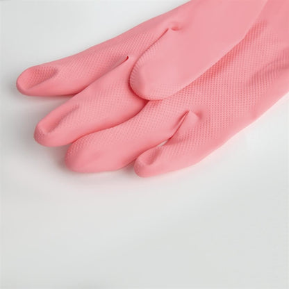 MAPA Vital 115 Liquid-Proof Light-Duty Janitorial Gloves Pink p_fa290