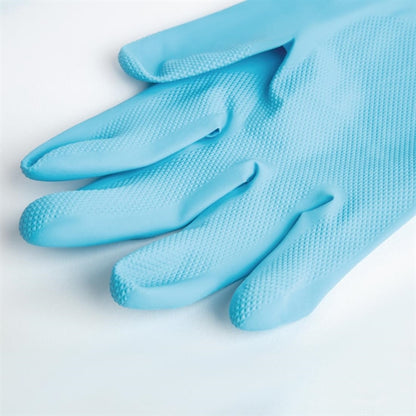 MAPA Vital 117 Liquid-Proof Light-Duty Janitorial Gloves Blue p_fa291