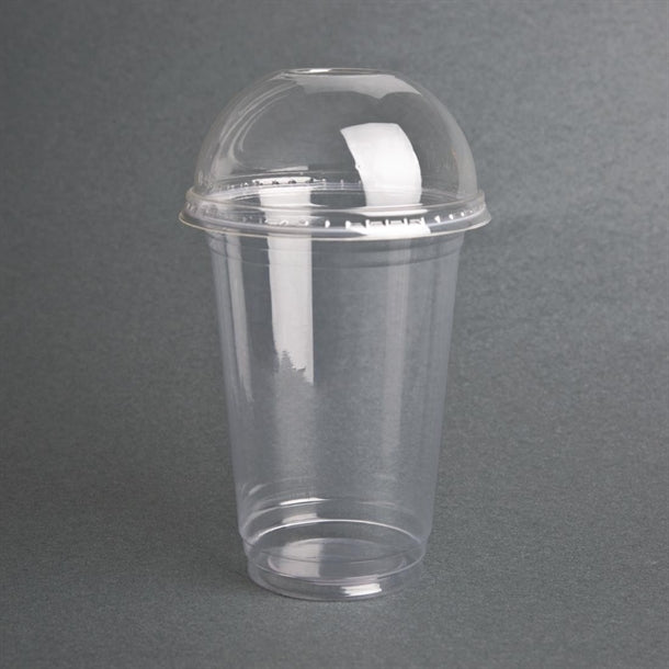 Fiesta Compostable PLA Cold Cup Domed Lids 12oz / 16oz / 20oz (1000 Pack) fa345