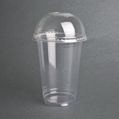 Fiesta Compostable PLA Cold Cup Domed Lids 12oz / 16oz / 20oz (1000 Pack) fa345