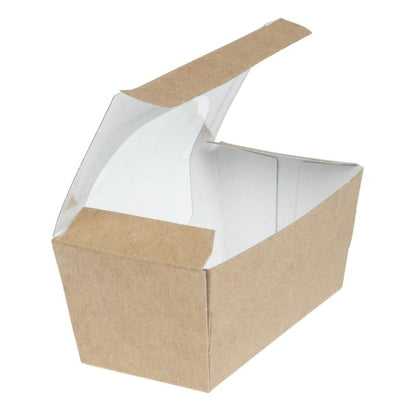 Colpac Compostable Kraft Cake Boxes with Window Small (500 Pack) fa360