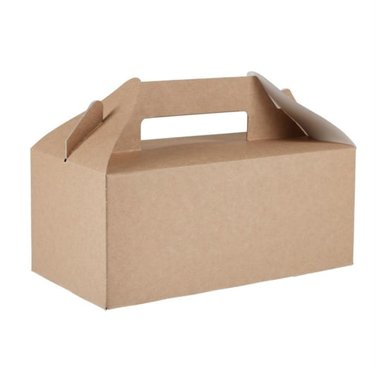 Colpac Recyclable Kraft Gable Boxes Small (125 Pack) fa361
