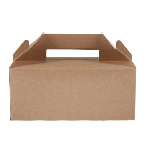 Colpac Recyclable Kraft Gable Boxes Small (125 Pack) fa361