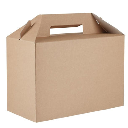 Colpac Recyclable Kraft Gable Boxes Large (125 Pack) fa362