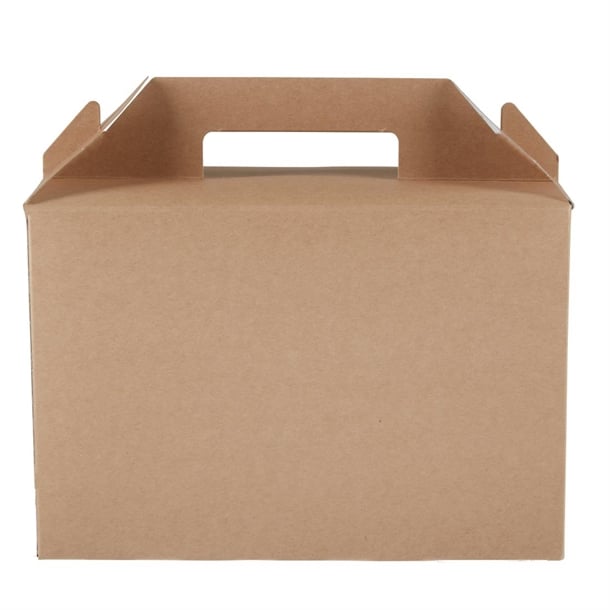 Colpac Recyclable Kraft Gable Boxes Large (125 Pack) fa362