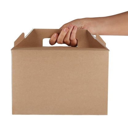 Colpac Recyclable Kraft Gable Boxes Large (125 Pack) fa362