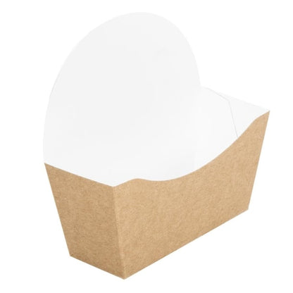 Colpac Compostable Kraft Bagel Scoops (1000 Pack) fa389