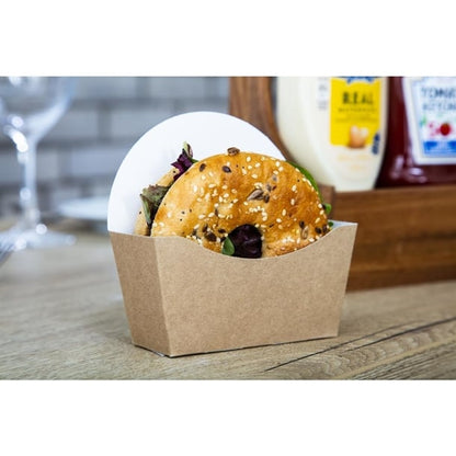 Colpac Compostable Kraft Bagel Scoops (1000 Pack) fa389