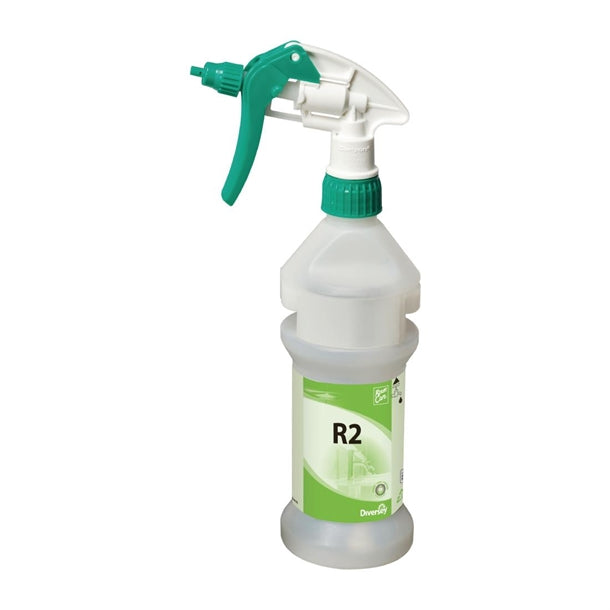 Room Care R2 Multi-Surface Cleaner and Disinfectant Refill Bottles 300ml (6 Pack) fa406