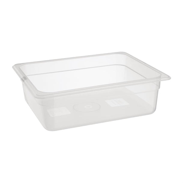 Nisbets Essentials Polypropylene 1/2 Gastronorm 100mm fa823