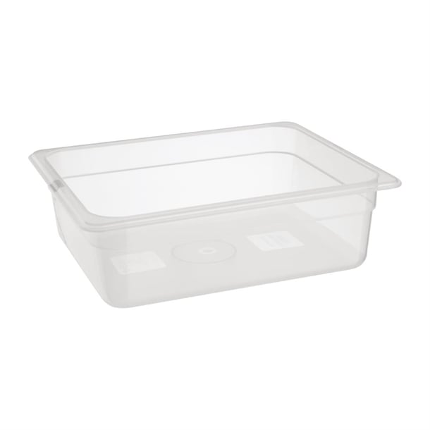 Nisbets Essentials Polypropylene 1/2 Gastronorm 100mm fa823
