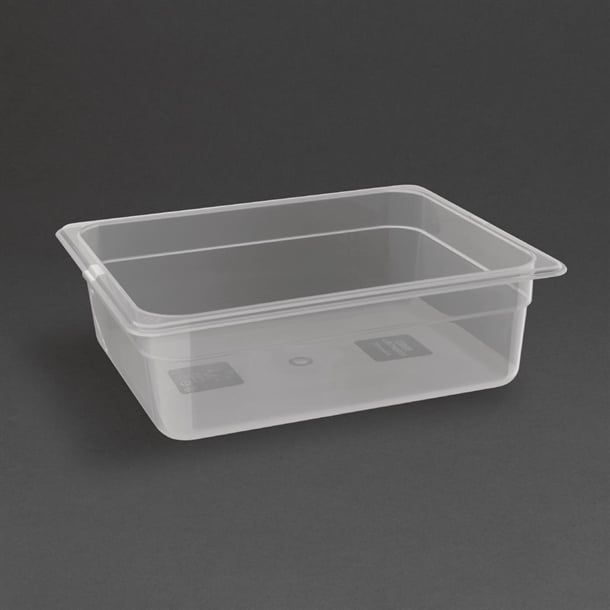 Nisbets Essentials Polypropylene 1/2 Gastronorm 100mm fa823