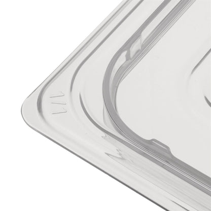 Nisbets Essentials Polypropylene 1/1 Gastronorm Lid Clear fa826