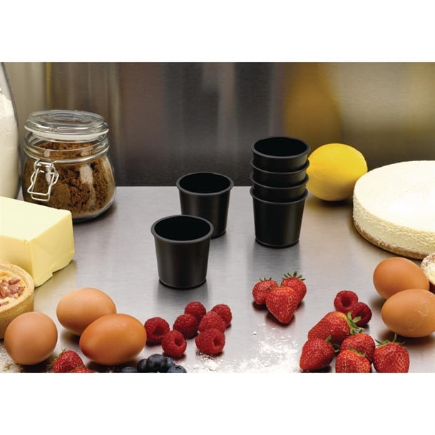 Matfer Bourgeat Exoglass Dariole Mould 55mm (6 Pack) fa892
