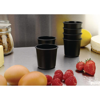 Matfer Bourgeat Exoglass Dariole Mould 55mm (6 Pack) fa892